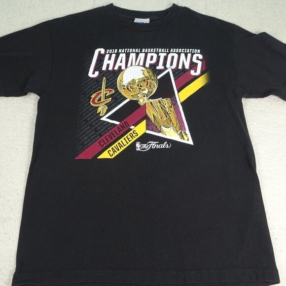 NBA Cleveland Cavaliers 2016 Champions Black Tee M - Picture 1 of 5